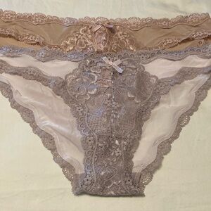 Victoria Secret cheekini lace trimmed